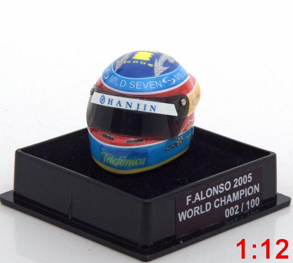 renault helm weltmeister 2005 alonso world champions collection (limited edition 100 pcs.) M75419 Модель 1 12